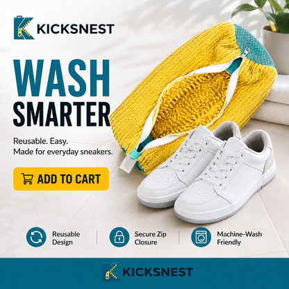 KicksNest™ Shoe Washing Bag
