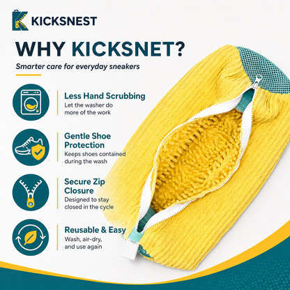 KicksNest™ Shoe Washing Bag
