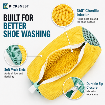 KicksNest™ Shoe Washing Bag